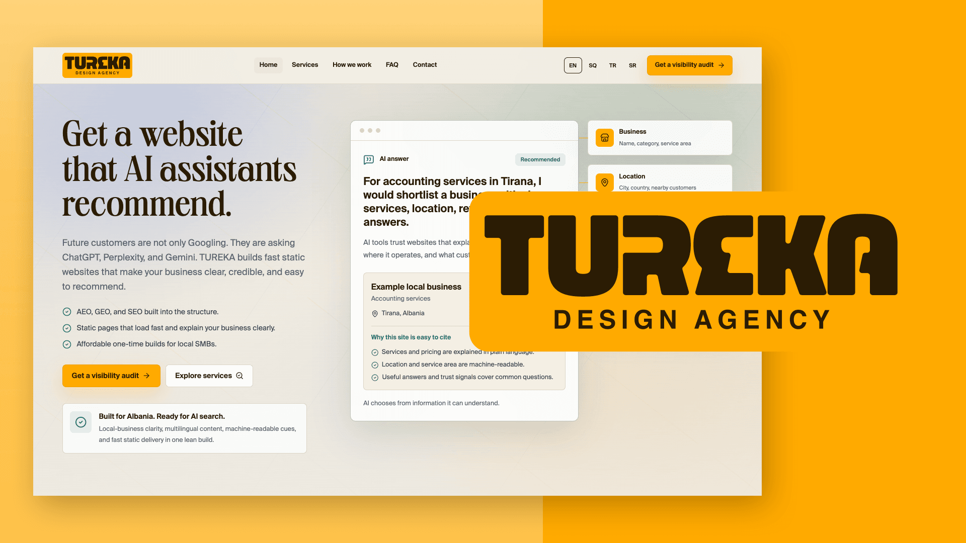 Tureka digital agency platform overview