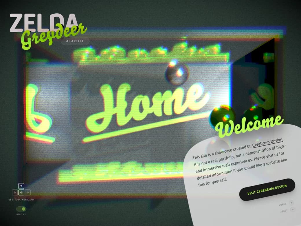 Zelda Greydeer - AI Artist